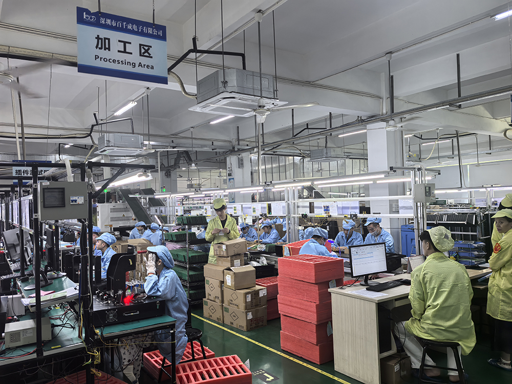 smt貼片加工廠家生產(chǎn)圖